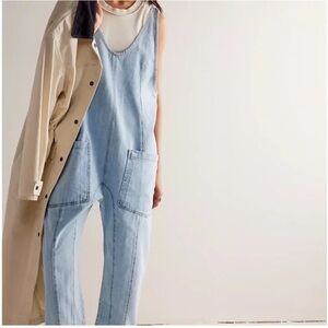 FP RAILROAD HIGH ROLLER DENIM JUMPSUIT